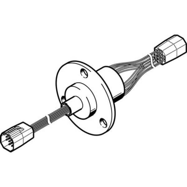 DHAS-SCR12-H6 Drehdurchführung