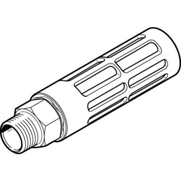 U-3/4-B-NPT Schalldämpfer