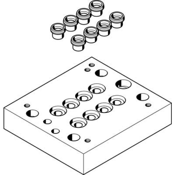 CPV14-VI-P4-1/8-C Multi-pin