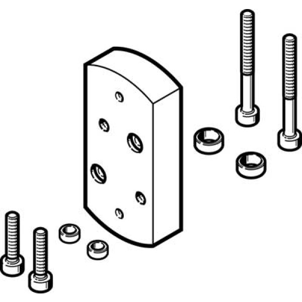 DHAA-D-H5-10-Q11-8 Adapterbausatz