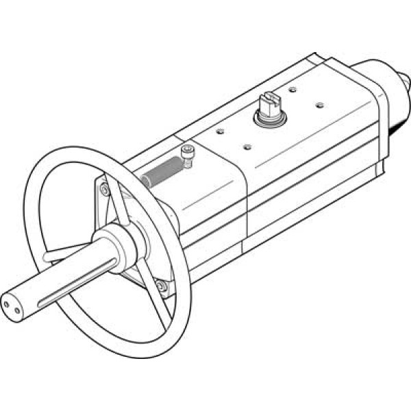 DAPS-0120-090-RS4-F0710-MW Schwenkantrieb