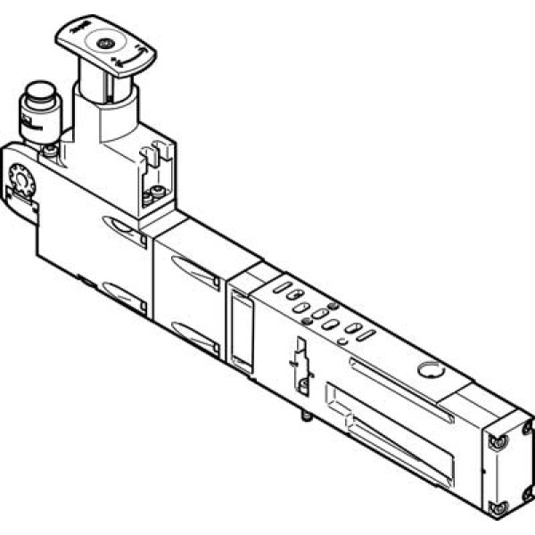 VABF-S4-2-R6C2-C-6E Regulator plate