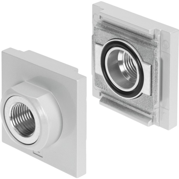 MS6N-AQN Anschlussplatte-SET