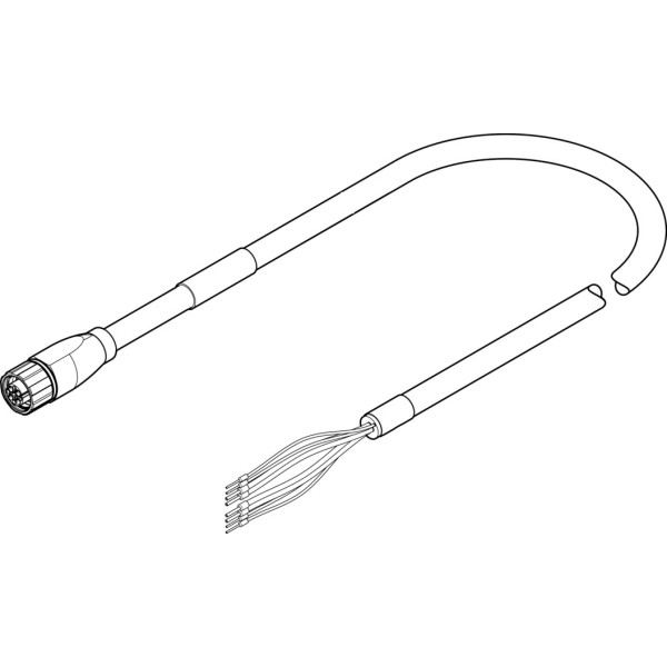NEBM-M16G8-E-2.5-Q7-LE8-1 Motorleitung