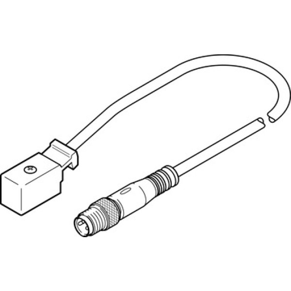 KMYZ-2-24-M8-2,5-LED Verbindungsleitung