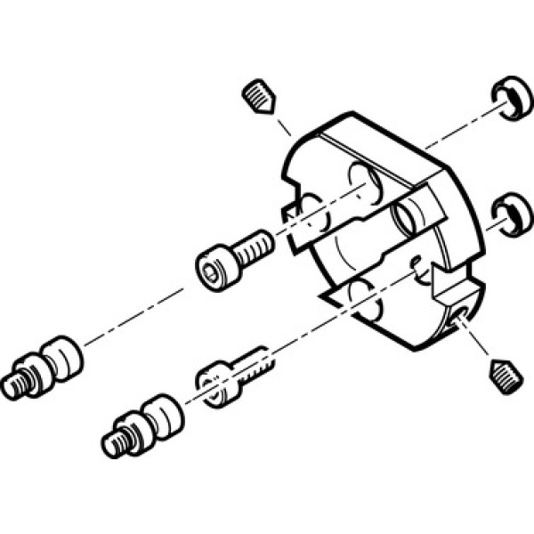 HAPG-SD2-2 Adapterbausatz