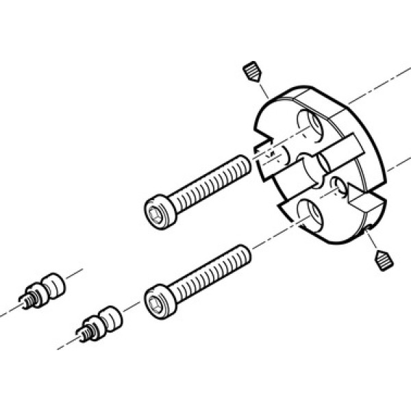 HAPG-SD2-6 Adapterbausatz