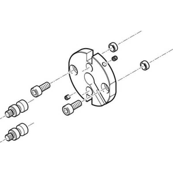 HAPG-SD2-9 Adapterbausatz