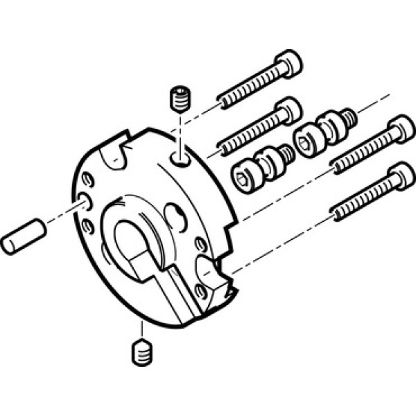 HAPG-SD2-5 Adapterbausatz