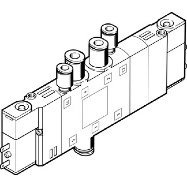 CPE14-M1BH-5/3GS-QS-8 Solenoid valve