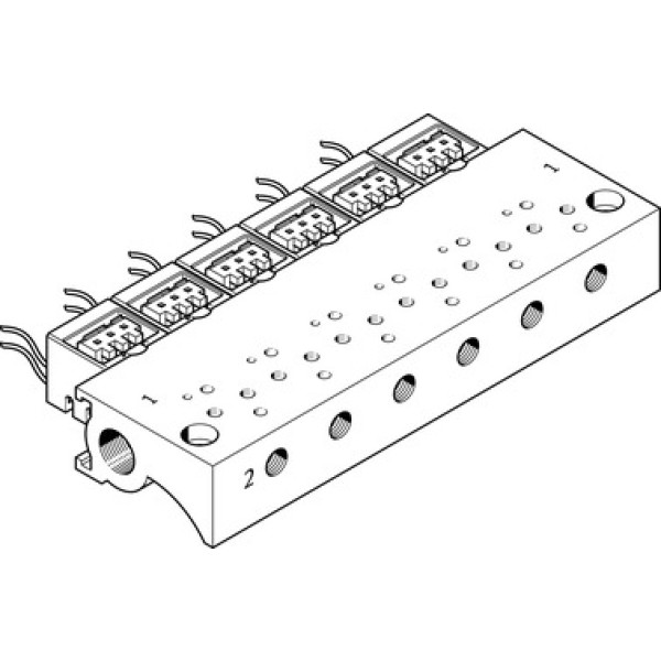 MHA1-P10-2-M3-PI Batterieblock