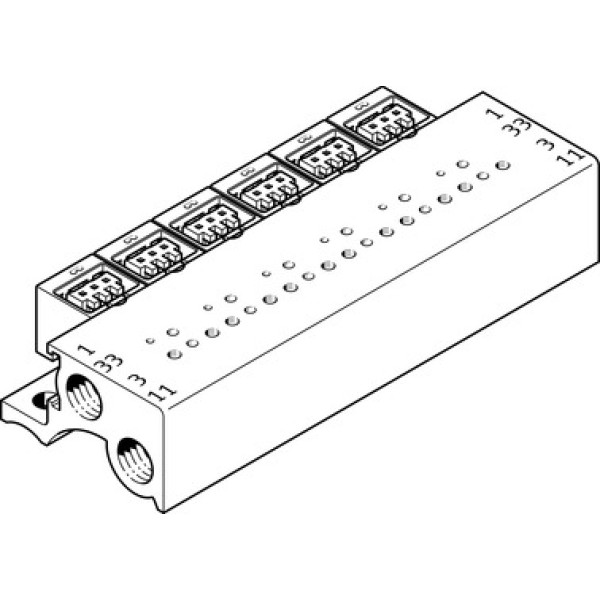 MHP1-PR10-3-PI Anschlussblock