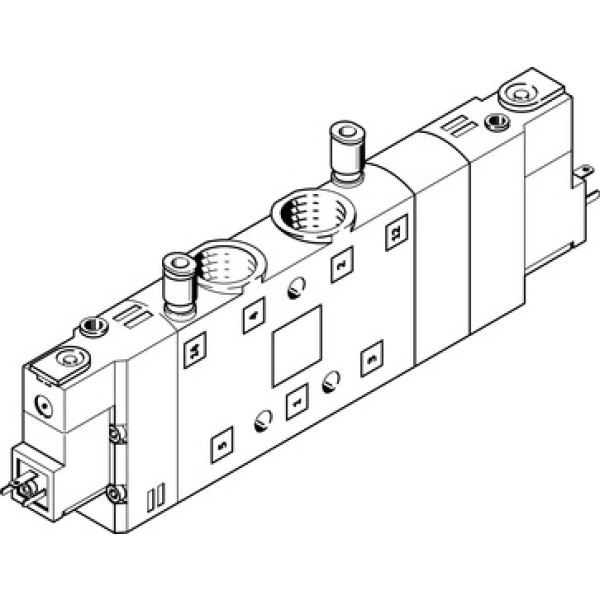 CPE24-M3H-5/3BS-3/8 Solenoid valve