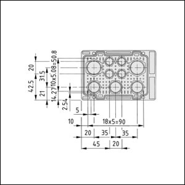 Elektronikgehäuse-Deckel 8 120x80