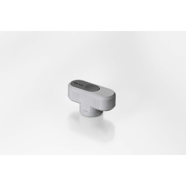 Flügelmutter Pi D34 M5 PA, grau