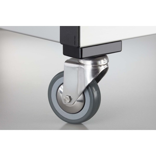 Lenkrolle D80 ESD, rostfrei