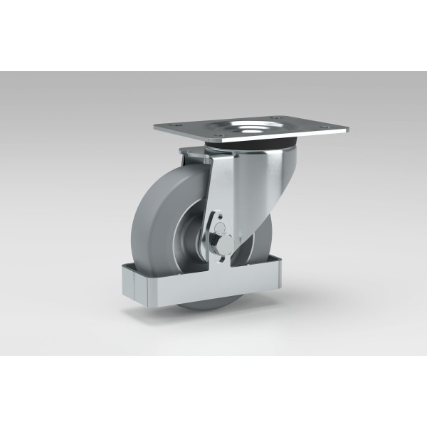 Lenkrolle D125 PU 140x110 FS ESD