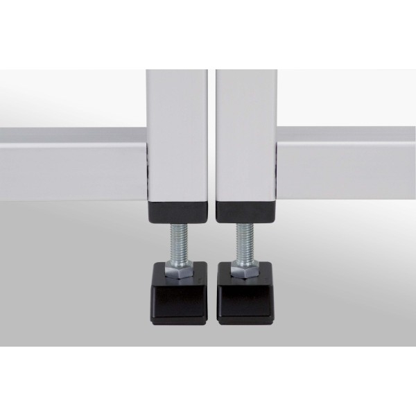 Stellfuß 80x40, M12x120
