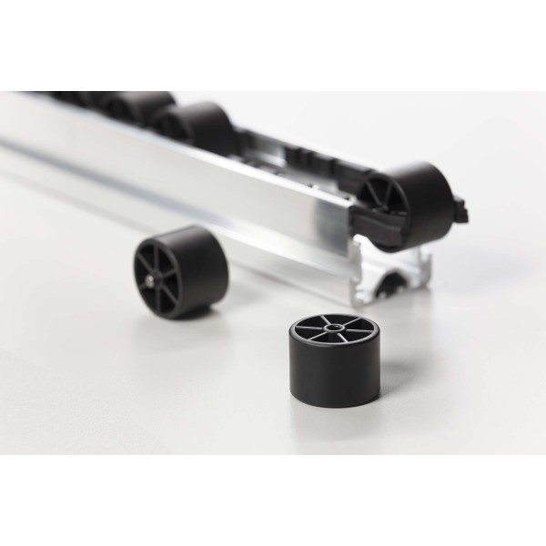 Rolle D30-23 ESD, schwarz ähnlich RAL 9005