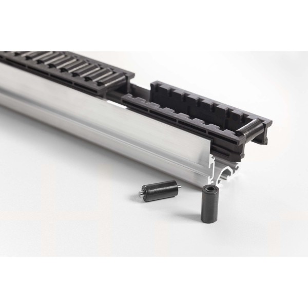 Rolle D11-23 ESD, schwarz ähnlich RAL 9005