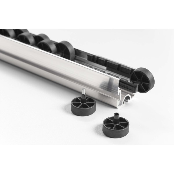 Rolle D30/2-23 ESD, schwarz ähnlich RAL 9005