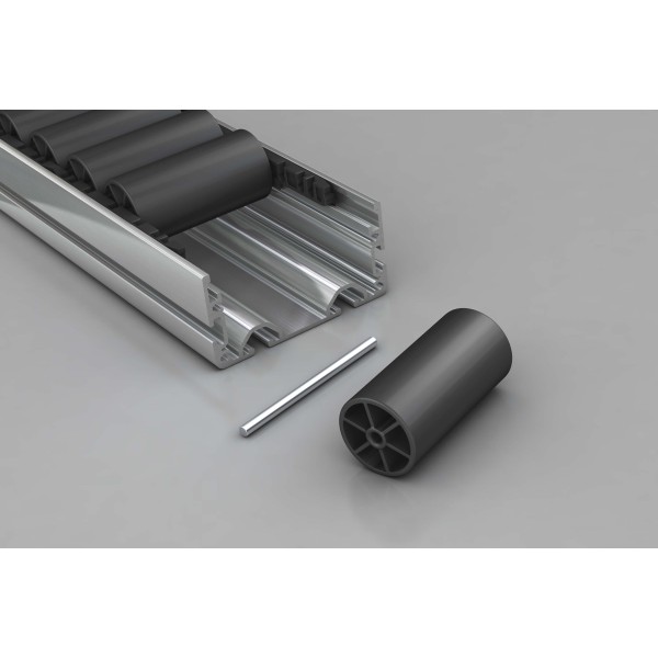 Rolle D30-63 ESD, schwarz ähnlich RAL 9005