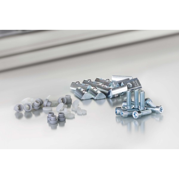 Montagesatz 8 PS 4-20 Schiene