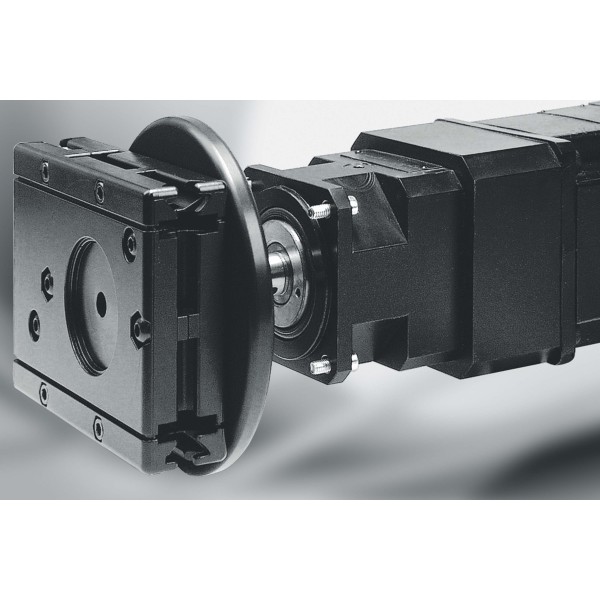 Adapterflansch Universal, schwarz