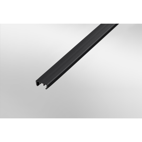 Gleitleiste D30 ESD, schwarz ähnlich RAL 9005