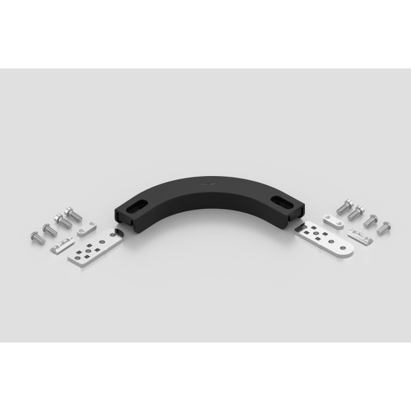 Kurve 30x22 R100 90° ESD