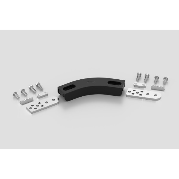 Kurve 30x22 R100 45° ESD
