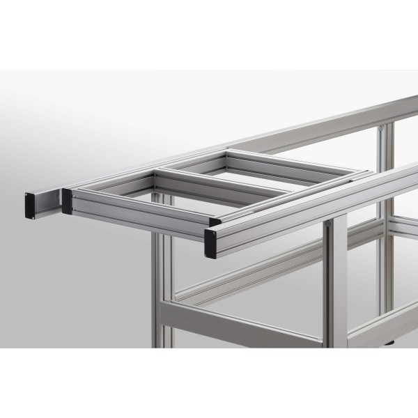 Abdeckplattensatz Laufbahnprofil 8 80x40