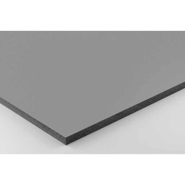 Vollkunststoff 10mm, grau ähnlich RAL 7030