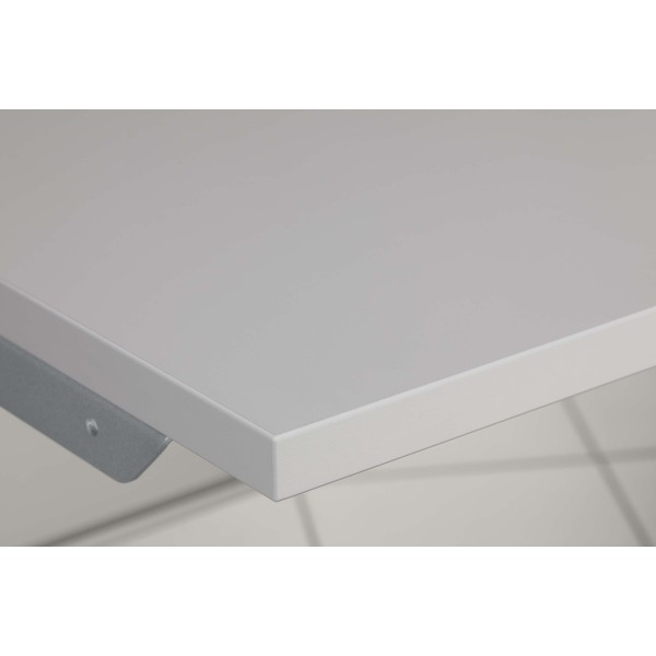 Tischplatte 30-1200x600 HPL-beschichtet, grau ähnlich RAL 7035