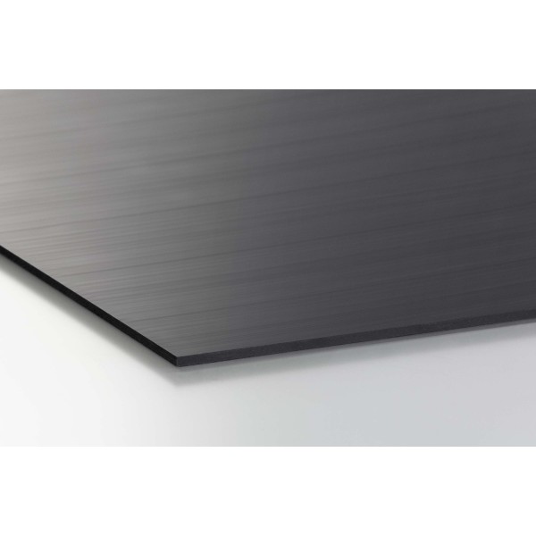 Polyethylen UHMW 4mm ESD, schwarz ähnlich RAL 9005