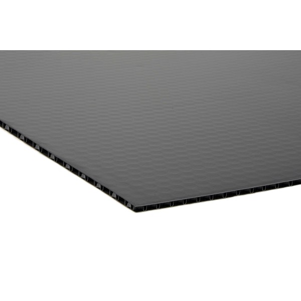 Hohlkammerplatte Con-Pearl® 4,8mm ESD, schwarz