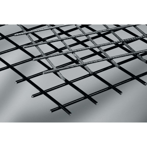 Stahlgitter 3,8mm 40x40, schwarz