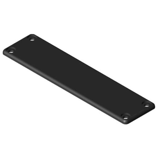 Kanal-Abdeckkappe 160x40, schwarz