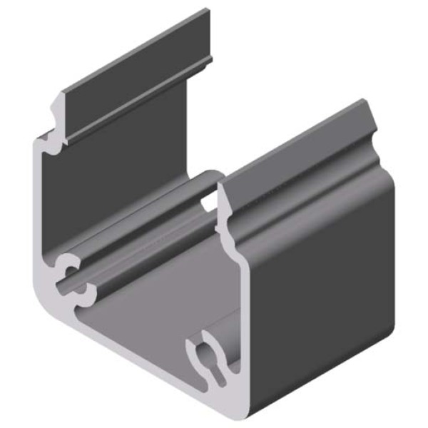 Kanalprofil U 30x30 SE, natur, Zuschnitt
