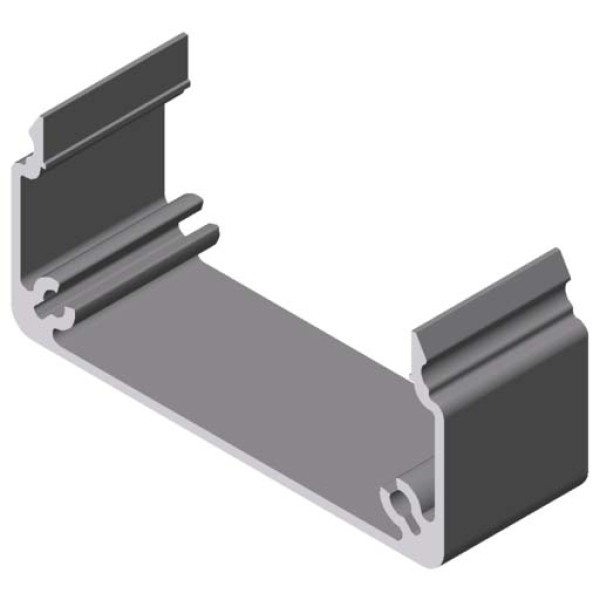 Kanalprofil U 60x30 D60 SE, natur, Zuschnitt