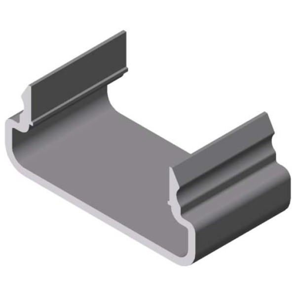 Kanalprofil U 40x20 E, natur
