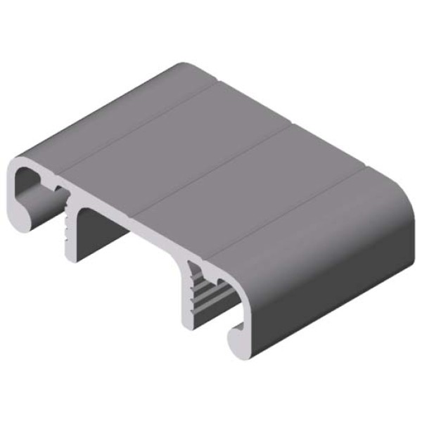 Deckelprofil D30 E, natur