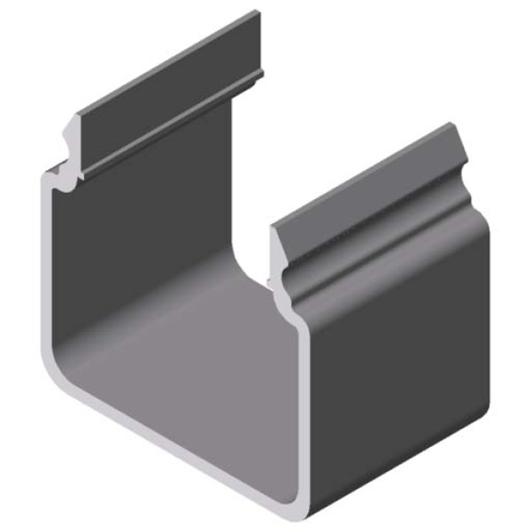 Kanalprofil U 30x30 E, natur