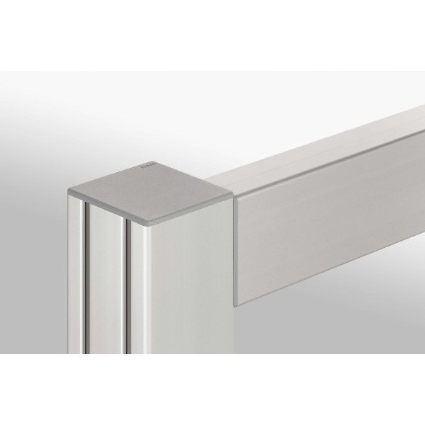 Radien-Dichtung 6 60x30 1R60, grau ähnlich RAL 7042