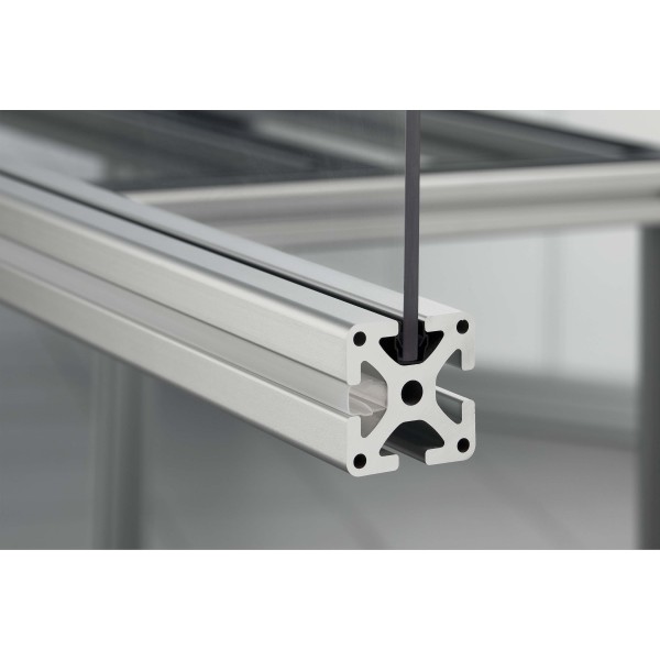 Abdeck- und Einfassprofil 10 ESD, schwarz