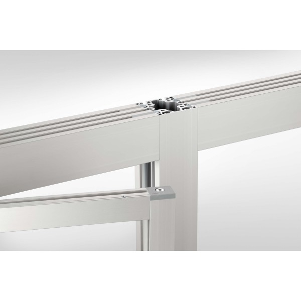 Profil X 8 80x80 2N K15 - XMS, natur