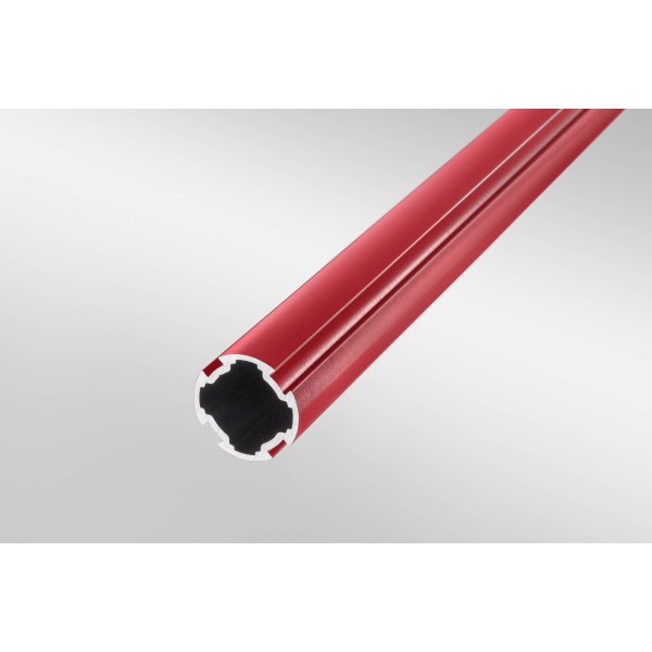 Profilrohr D30, rot ähnlich RAL 3020