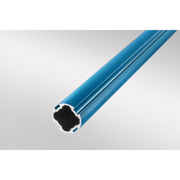 Profilrohr D30, blau ähnlich RAL 5017