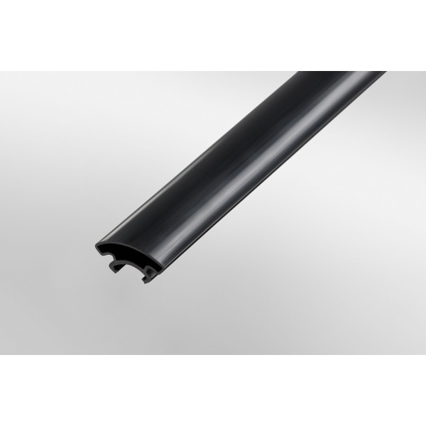 Schutzprofil D30 R28-90° ESD, schwarz ähnlich RAL 9005