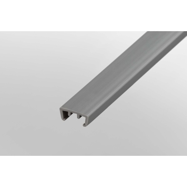 Gleitleiste D30, grau ähnlich RAL 7042